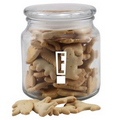 Luna Glass Jar w/ Animal Crackers